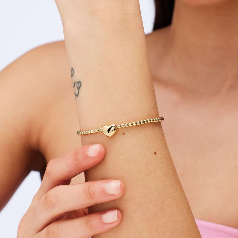 Pozlacený náramek SAGAPO Stellar SSE40