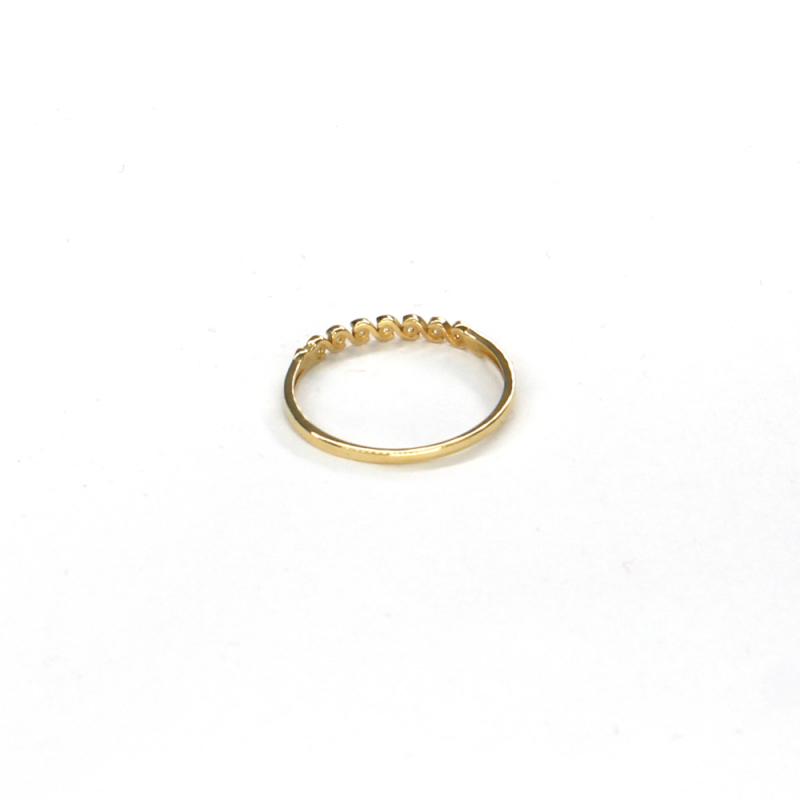 Prsten ze žlutého zlata Pattic AU 585/000 1,20 gr ARP559501Y-62