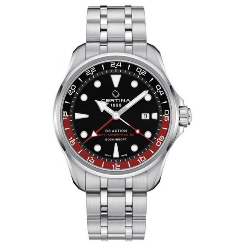 Pánské hodinky CERTINA DS Action GMT Powermatic 80 C032.429.11.051.00