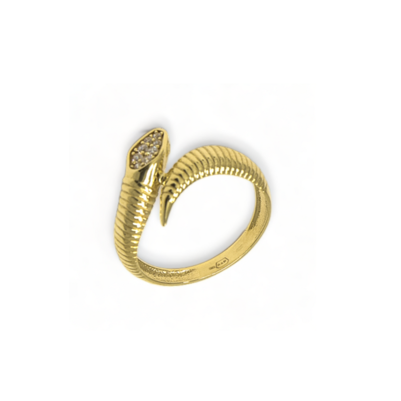 Zlatý prsten Had PATTIC AU 585/1000 2,40 gr LORSG3103101Y-54