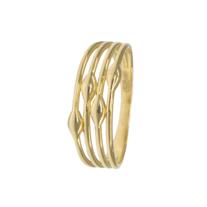 Zlatý prsten PATTIC AU 585/1000 2,05 gr GA1416001Y-54