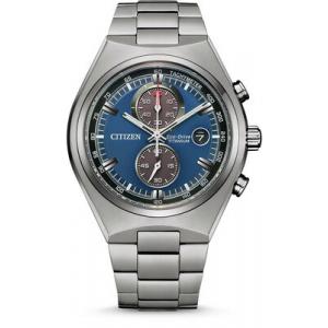 Pánske hodinky CITIZEN Sports Eco-Drive Super Titanium Chronograf CA7090-87L