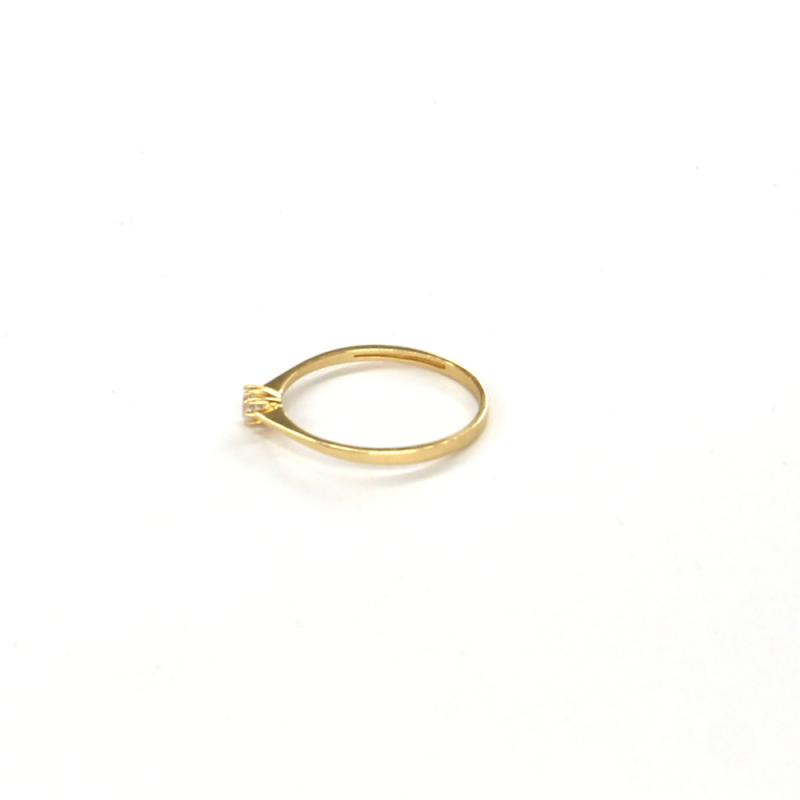 Prsten ze žlutého zlata Pattic AU 585/000 1,05 gr ARP029001Y-58