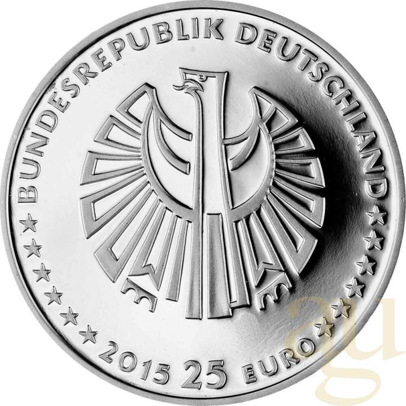 25 Euro Silber Gedenkmünzen 2015