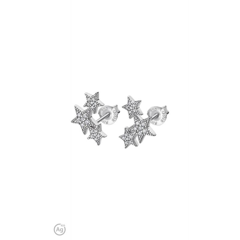Náušnice LOTUS SILVER Stars LP3192-4/1, Ag. 0,97 g