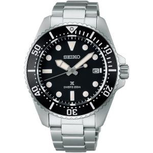 Pánské hodinky SEIKO Prospex Solar Diver’s in Pure Black SNE597P1