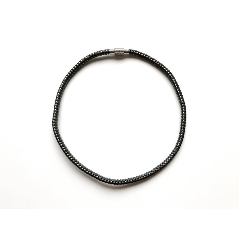 Kožený pletený náhrdelník AAGAARD 730185-50
