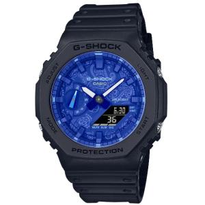 Pánské hodinky CASIO G-SHOCKG Blue Paisley Series GA-2100BP-1AER