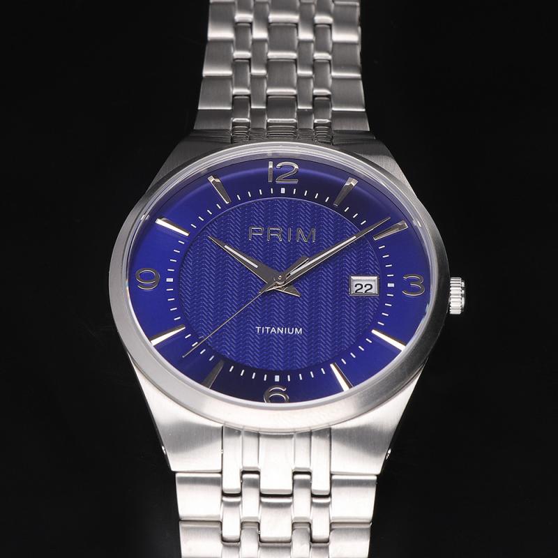 Pánské hodinky PRIM Slim Titanium 2022 W01P.13166.F