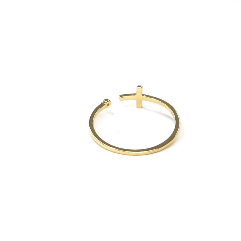 Prsten ze žlutého zlata a zirkonem Pattic AU 585/000 0,85 gr ARP059101Y-56