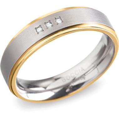 Snubní titanový prsten BOCCIA TITANIUM 0134-0453