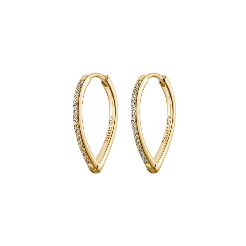 Pozlacené náušnice ROSATO Sofia Ag 925/1000 RZSO28