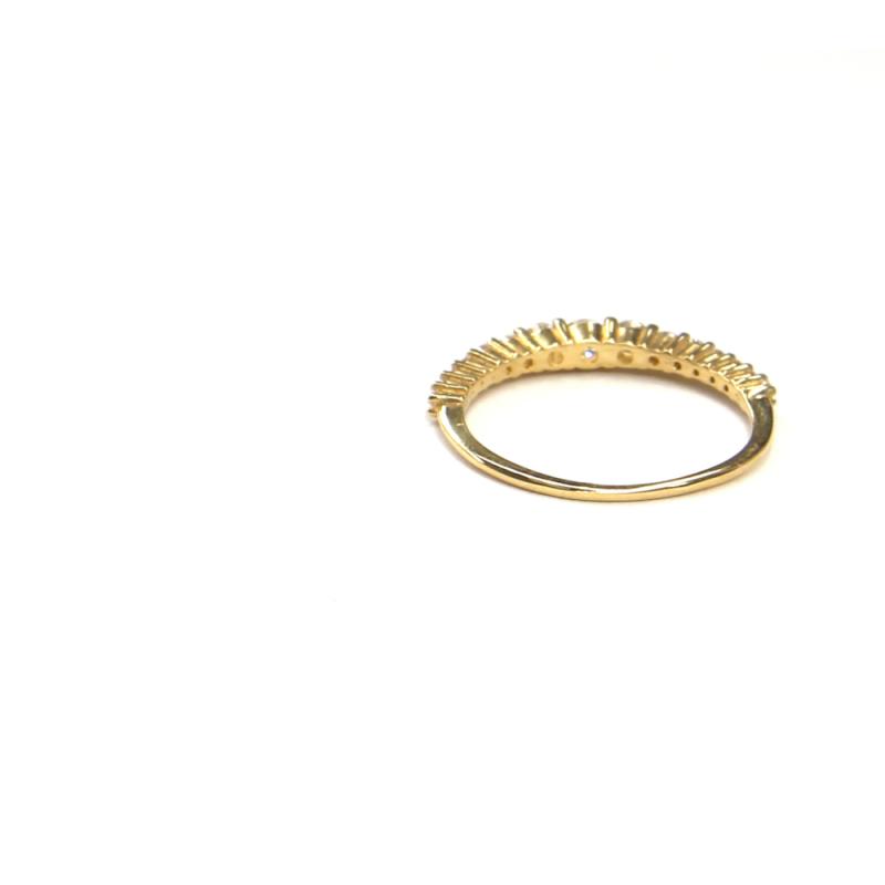 Prsten ze žlutého zlata a zirkony Pattic AU 585/000 1,55 gr, ARP555401-56