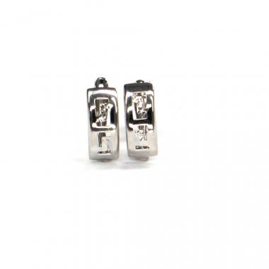 Náušnice z bieleho zlata Pattic AU 585/000 1,30 gr ARP812004W