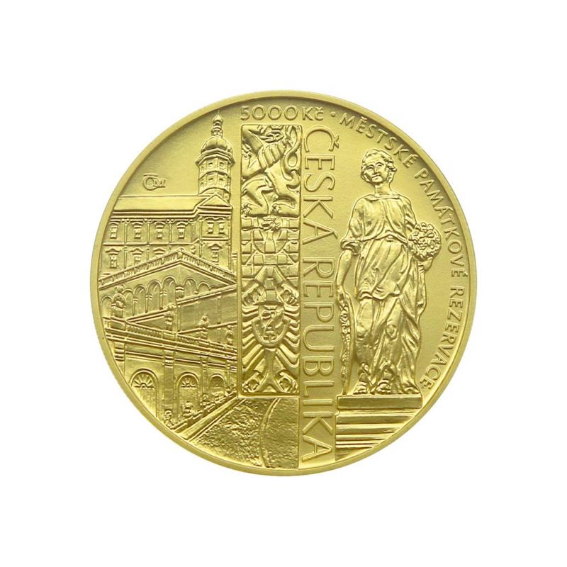 Zlatá mince 5000 Kč Mikulov 2022 Standard 005789