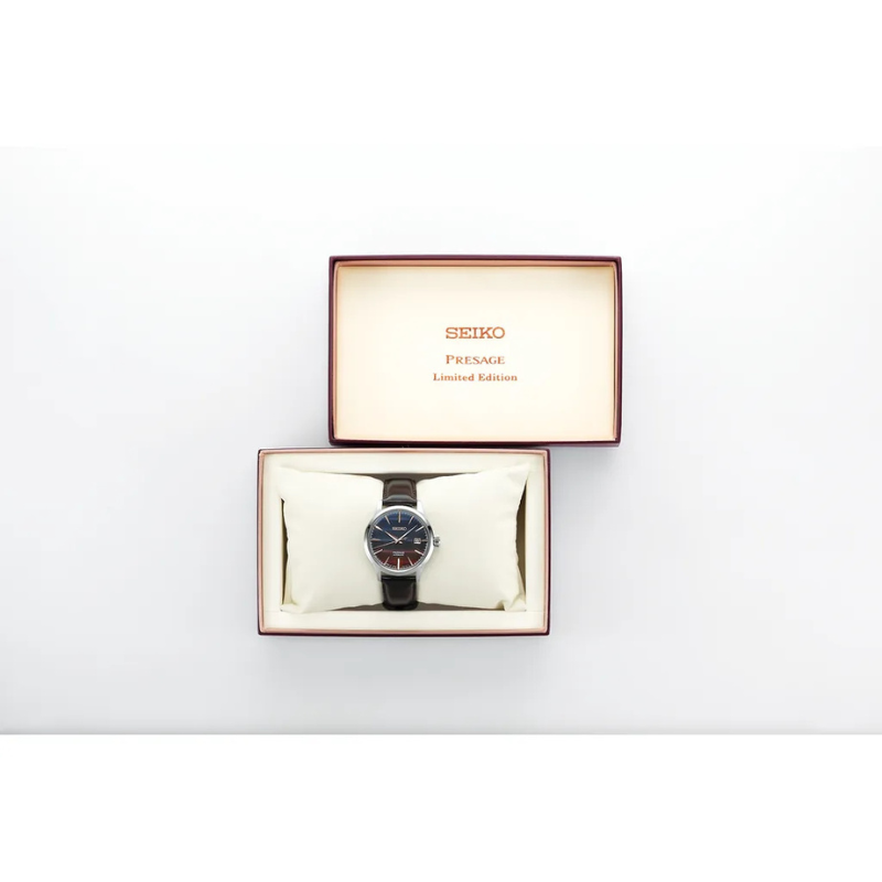 Pánské hodinky SEIKO Presage Cocktail Time STAR BAR Purple Sunset Limited Edition SRPL75J1