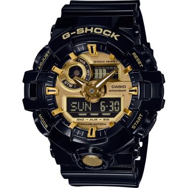 Pánské hodinky CASIO G-SHOCK GA-710GB-1AER