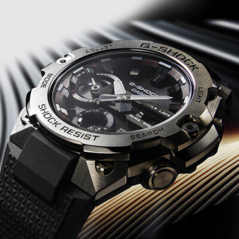 Pánské hodinky CASIO G-SHOCK G-Steel Carbon Core Guard GST-B400-1AER