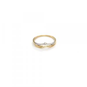 Prsten ze žlutého zlata PATTIC AU 585/000 1,40 gr GU343601Y-57