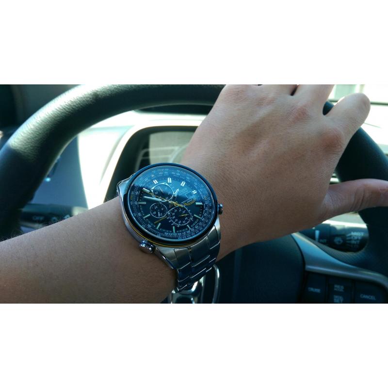 Pánske hodinky CITIZEN Radiocontrolled Blue Angels AT8020-54L