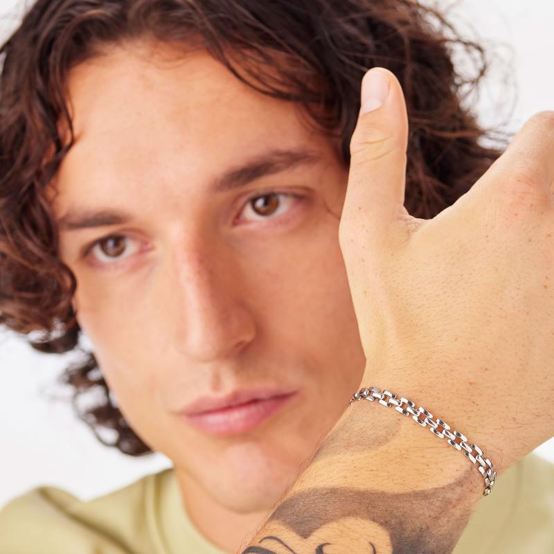 Pánský náramek SAGAPO Ripple SRP97