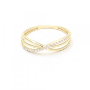 Zlatý prsten PATTIC AU 585/000 1,2 gr GU502001Y-56