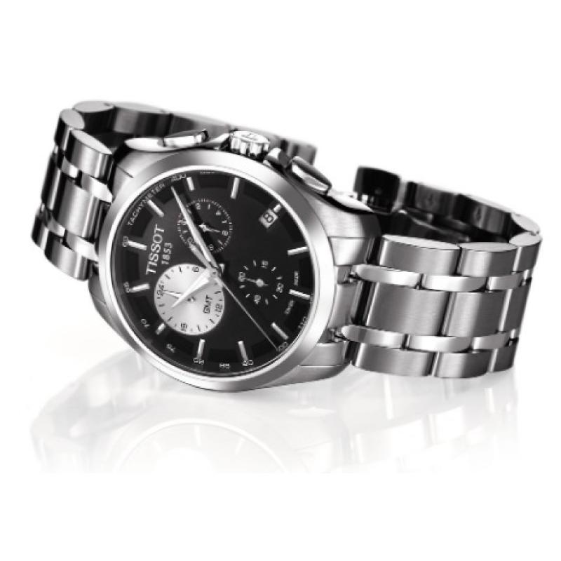 Pánske hodinky TISSOT Couturier Chrono GMT T035.439.11.051.00