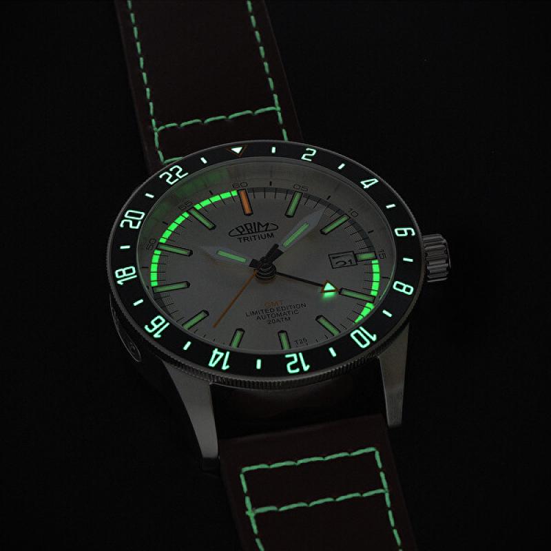 Pánské hodinky PRIM Sport Tritium 25 World Timer Limited Edition W91P.13238.A