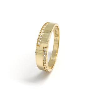 Zlatý prsten MG AU 585/1000 2,65 gr CA238101Y-58