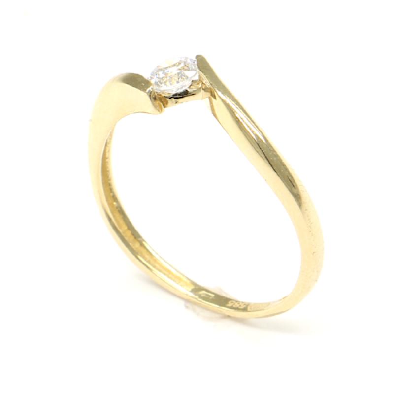 Zlatý prsten PATTIC AU 585/1000 1,65 g CA3490001Y-55
