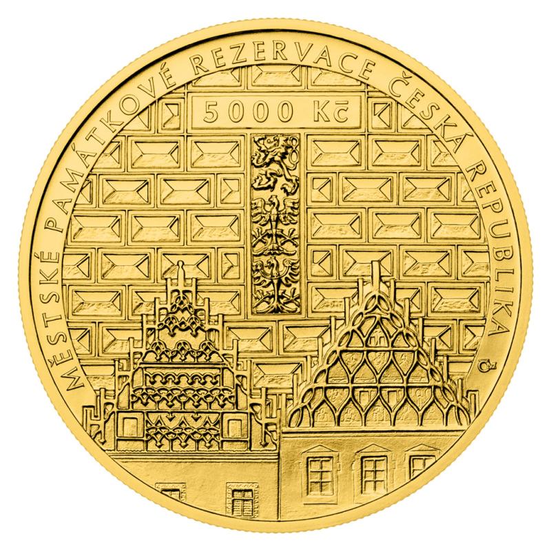 2025 - PZM 5000Kč Městská památková rezervace Tábor B.K.