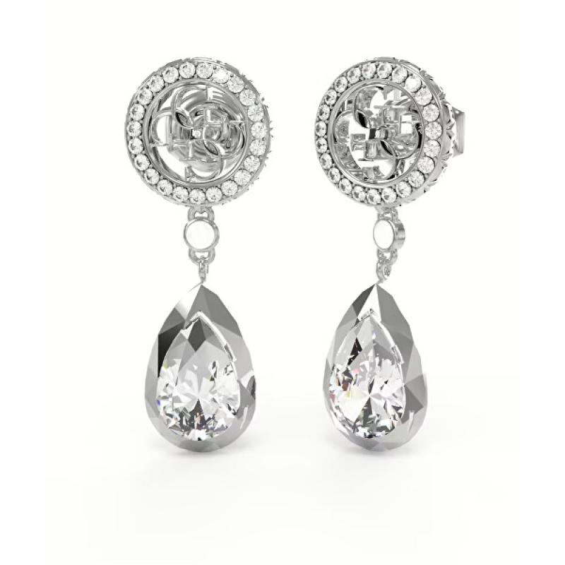 Náušnice GUESS 4G Light JUBE05235JWRHT/U