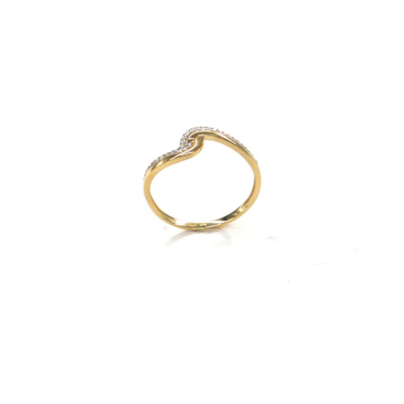 Prsteň zo žltého zlata PATTIC AU 585/000 1,5gr ARP069001Y-60