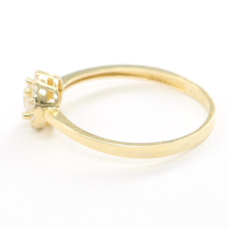 Zlatý prsteň PATTIC AU 585/000 1,5 g CA103401Y-58
