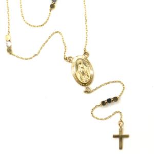 Zlatý náhrdelník bicolor PATTIC 585/1000 2,5 gr ARP030802YA-45