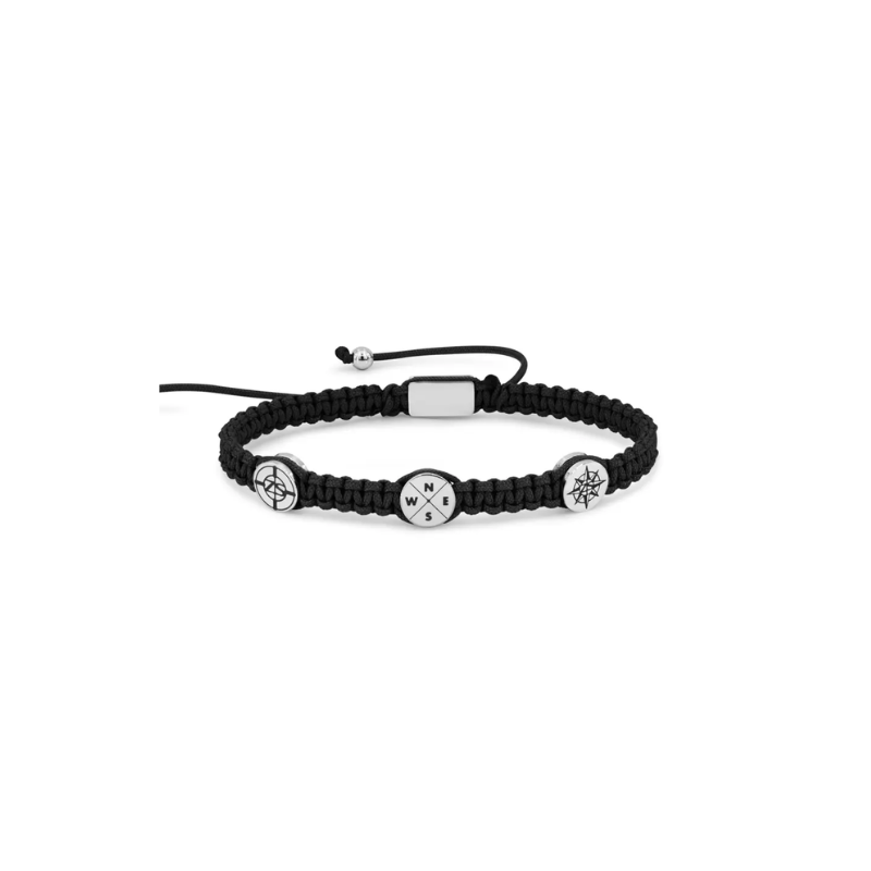 Náramek ZEADES AMIRAL eco Black BL ZMB02766