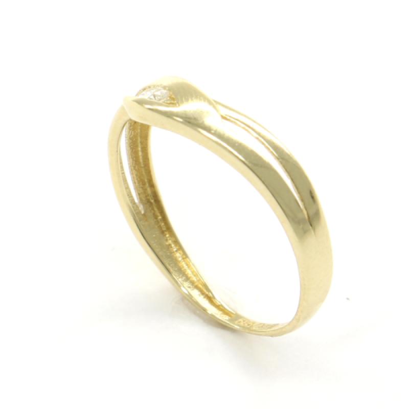 Zlatý prsteň PATTIC AU 585/1000 1,15 gr CA121801Y-55