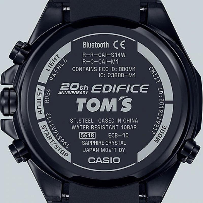 Pánské hodinky CASIO Edifice Tom's Limited Edition ECB-10TMS-1AER