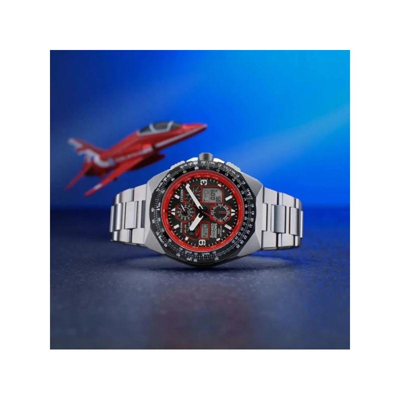 Pánské hodinky CITIZEN Red Arrows limited Eddition Promaster Sky pilot Global RC JY8126-51