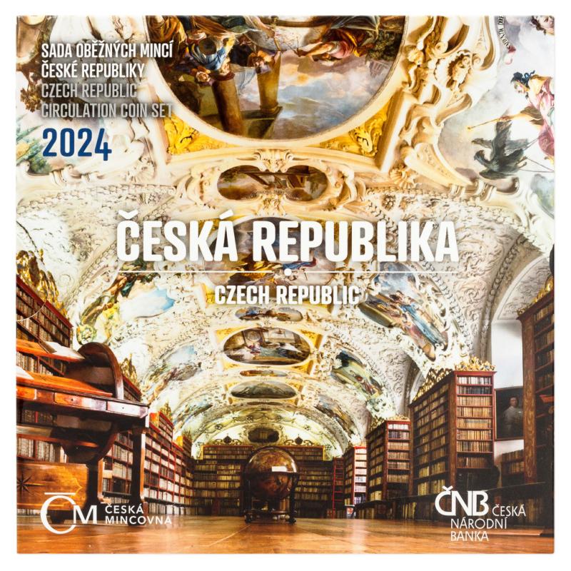 2024 - Sada obežných mincí Česká republika štandard 12186