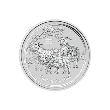 1 unce stříbrná mince Austrálie Lunar II koza 2015 9200179