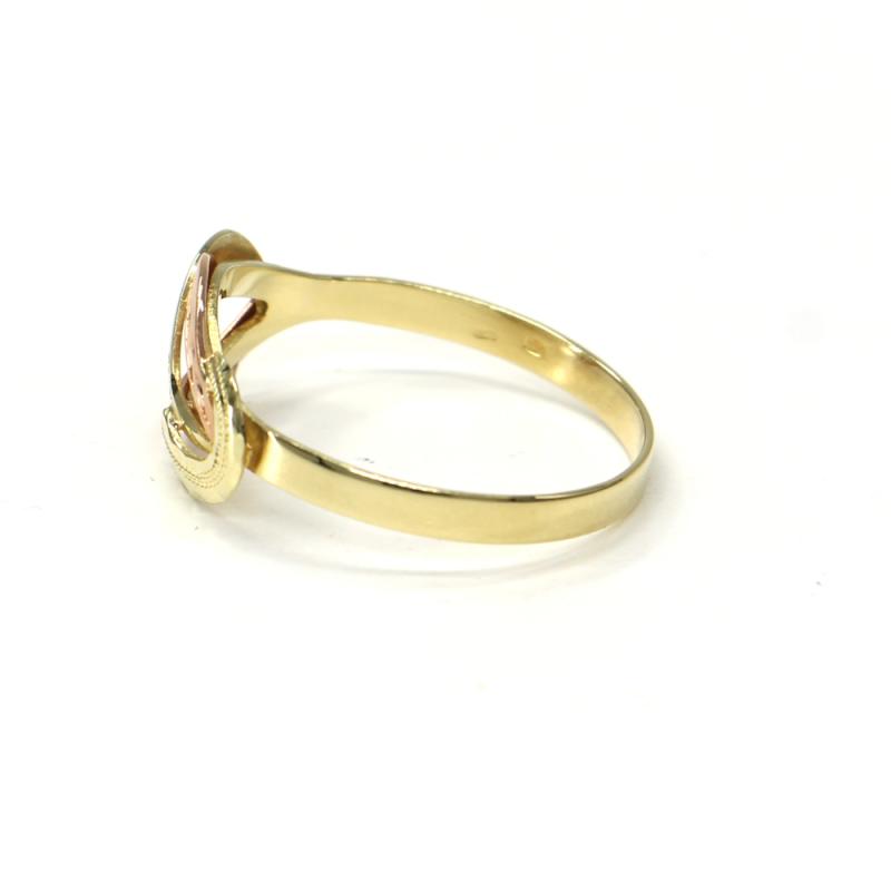 Prsteň z dvojfarebného zlata Pattic AU 585/000 1,90 gr, ručné práce PR321004501