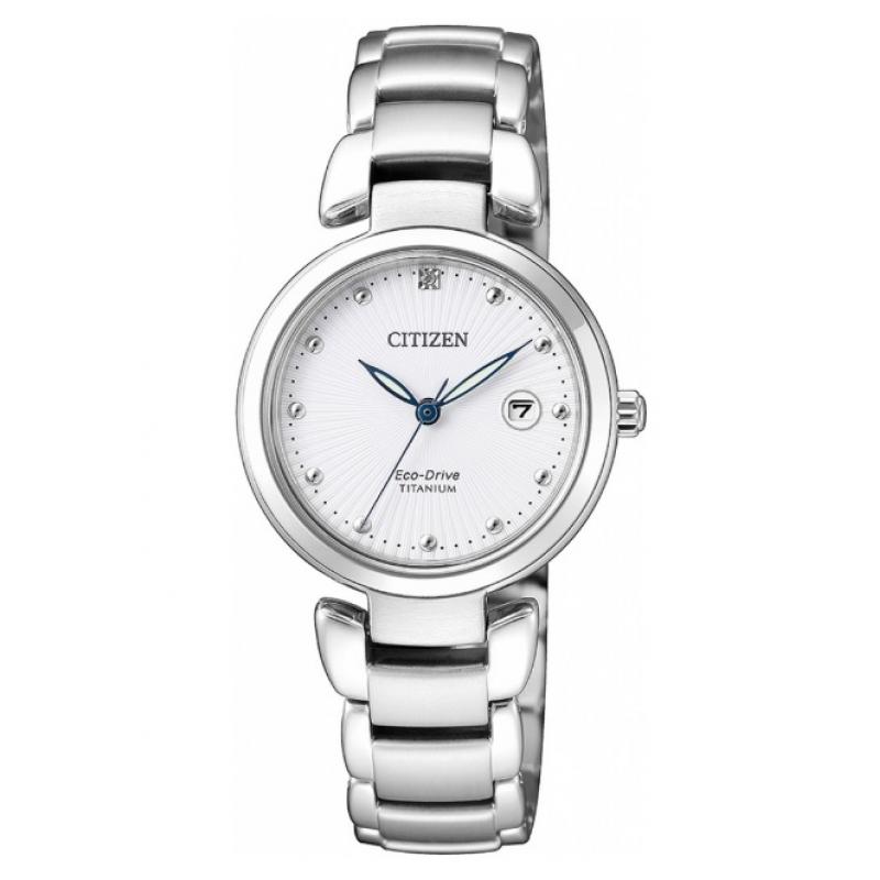Dámske hodinky CITIZEN Super Titanium Eco-Drive EW2500-88A