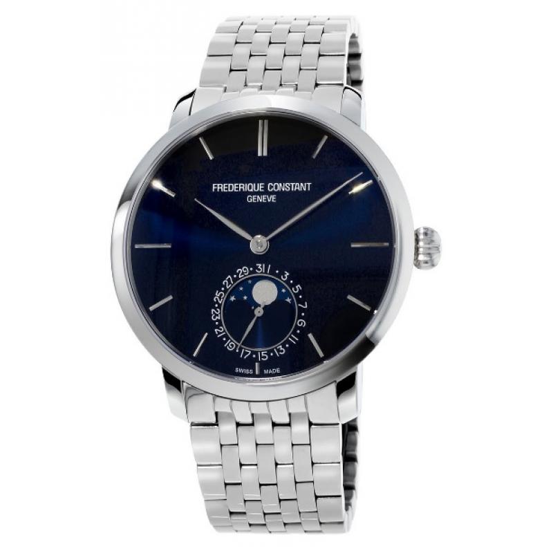 Pánské hodinky FREDERIQUE CONSTANT Slimline Moonphase Manufacture FC-705N4S6B