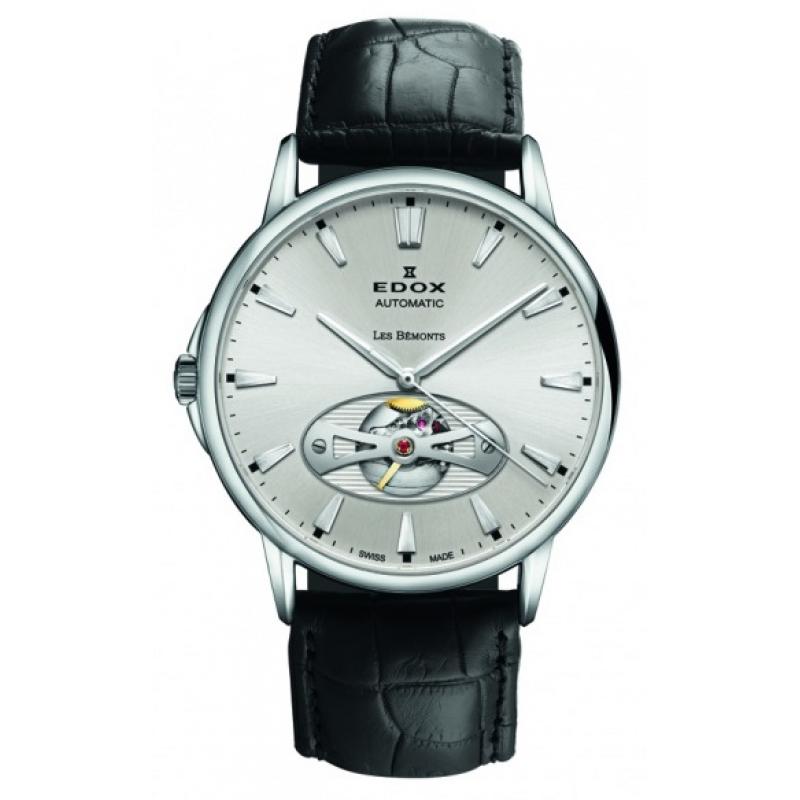 Pánské hodinky EDOX Les Bémonts Automatic Open Heart 85021 3 AIN