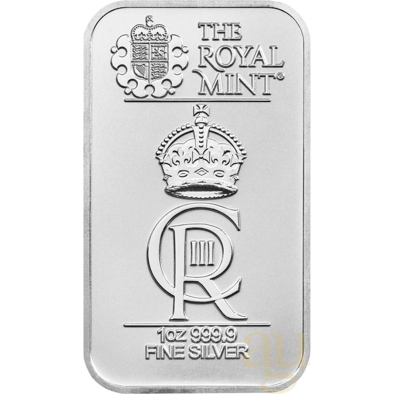 31,1 Gramm Silberbarren The Royal Mint - Coronation Celebration