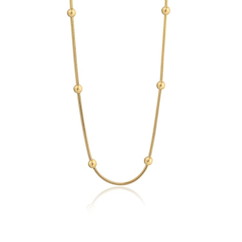 Pozlacený náhrdelník SAGAPO Chunky SHK50