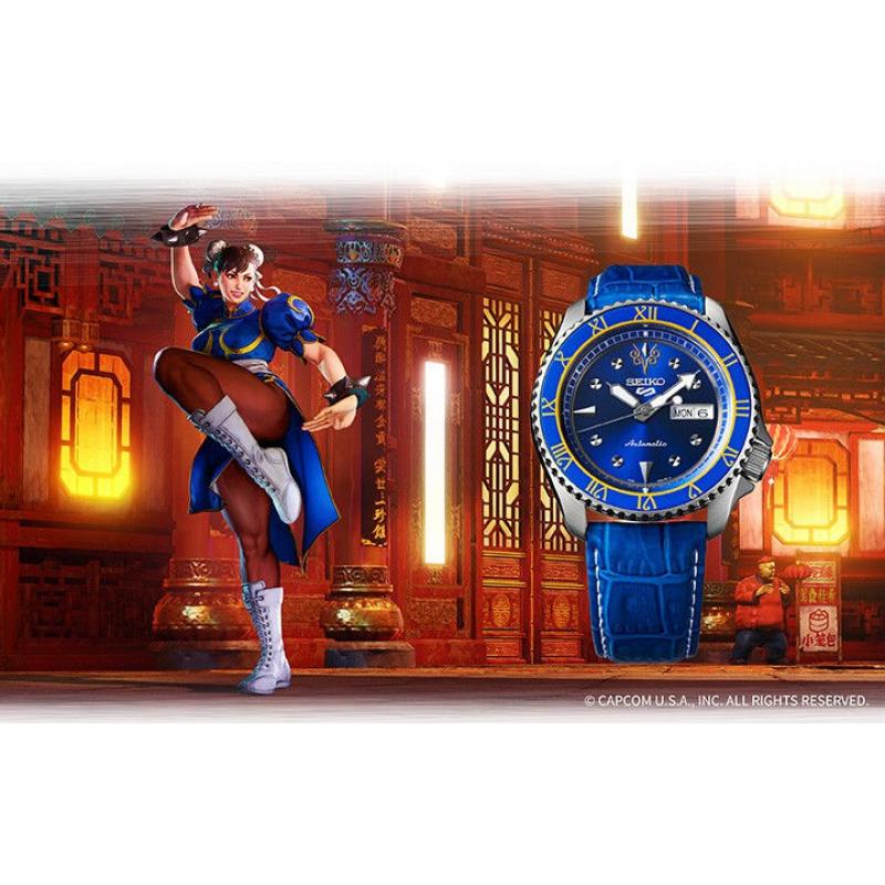Pánské hodinky SEIKO 5 Sports Automatic Street Fighter SRPF17K1