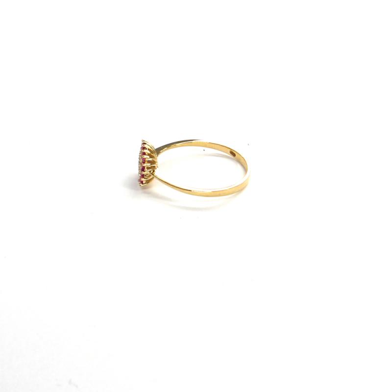 Prsten ze žlutého zlata Pattic AU 585/000 1,35 gr BV100201RY-55