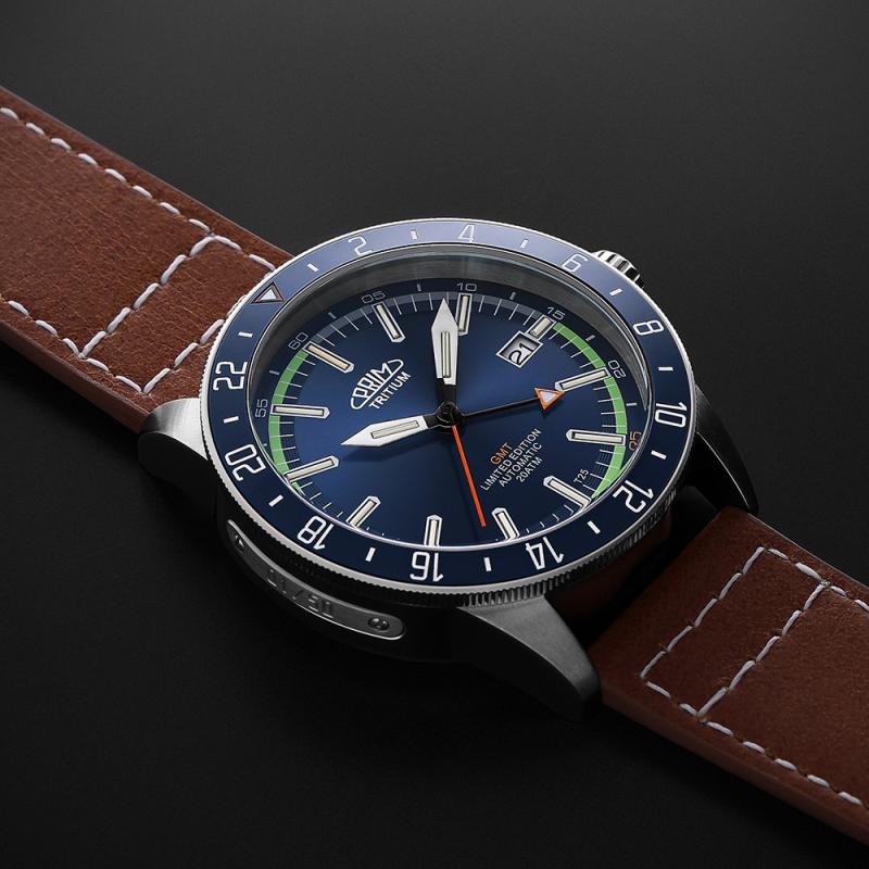 Pánské hodinky PRIM Sport Tritium 25 - World Timer - C W91P.13238.C